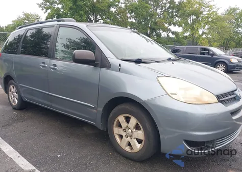 2004 Toyota Sienna Le from USA, damaged, VIN 5TDZA23C44S014475